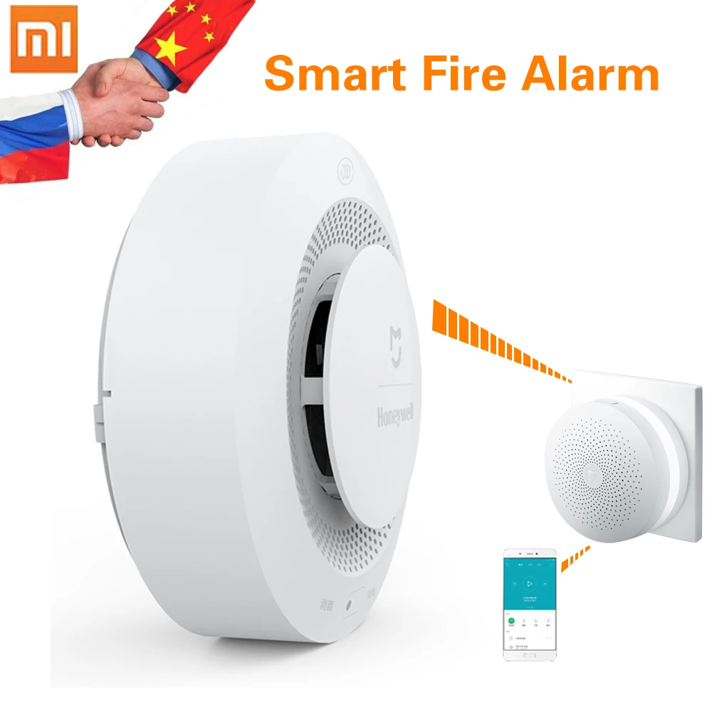 Original Newest Xiaomi Mijia Honeywell Fire Alarm Detector Smoke Sensor Alarm Work With Gateway Smoke Detector Link Mihome APP
Original Newest Xiaomi Mijia Honeywell Fire Alarm Detector Smoke Sensor Alarm Work With Gateway Smoke Detector Link Mihome APP