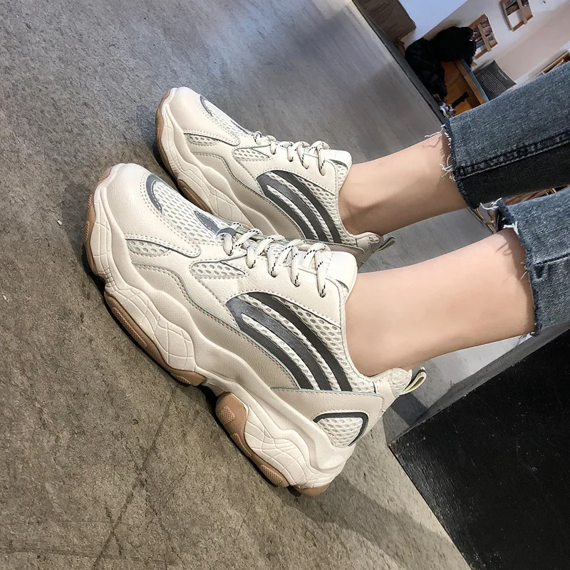2019 New Shoes Women Fashion Sneakers Women Thick Sole Chunky Shoes PU Leather Upper Dad Shoes Woman Footwear For Ladies NW3022
2019 New Shoes Women Fashion Sneakers Women Thick Sole Chunky Shoes PU Leather Upper Dad Shoes Woman Footwear For Ladies NW3022