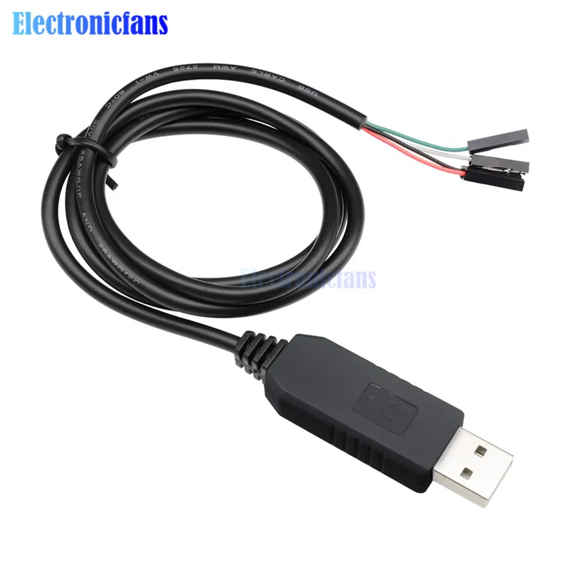 2Pcs USB To RS232 TTL UART PL2303 PL2303HX Cable Module 4p 4Pin COM Serial Adapter
2Pcs USB To RS232 TTL UART PL2303 PL2303HX Cable Module 4p 4Pin COM Serial Adapter
