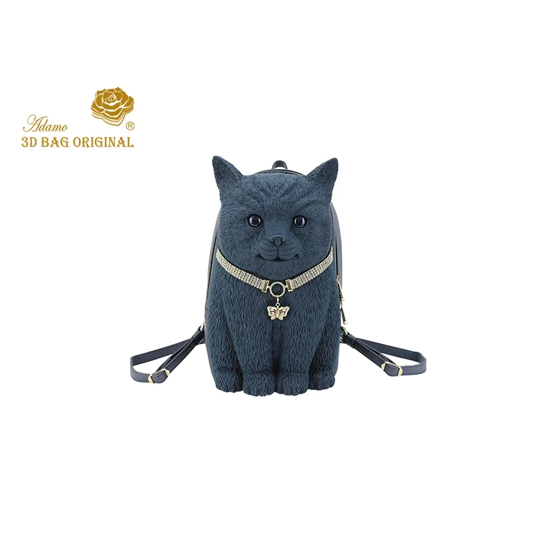 Оригинальный 3D Рюкзак Adamo Mui Cat милый рюкзак мини Kawaii детские маленькие рюкзаки