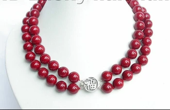 Prett Lovely Women's Wedding FREE shipping> >>>2row 12mm round red south sea shell pearls necklace
Prett Lovely Women's Wedding FREE shipping> >>>2row 12mm round red south sea shell pearls necklace