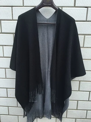 2017 New Fashion Oversized Loose Overwear Knitted Cashmere Poncho Capes Coat Duplex Tassel Shawl Cardigans Women's Sweaters
2017 New Fashion Oversized Loose Overwear Knitted Cashmere Poncho Capes Coat Duplex Tassel Shawl Cardigans Women's Sweaters