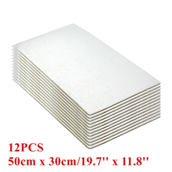 JGAUT 12pcs car Firewall Ceiling Door50cmx30cm 19.7''x11.8''Aluminum Foil Automotive Firewall Sound Deadener Heat Insulation
JGAUT 12pcs car Firewall Ceiling Door50cmx30cm 19.7''x11.8''Aluminum Foil Automotive Firewall Sound Deadener Heat Insulation