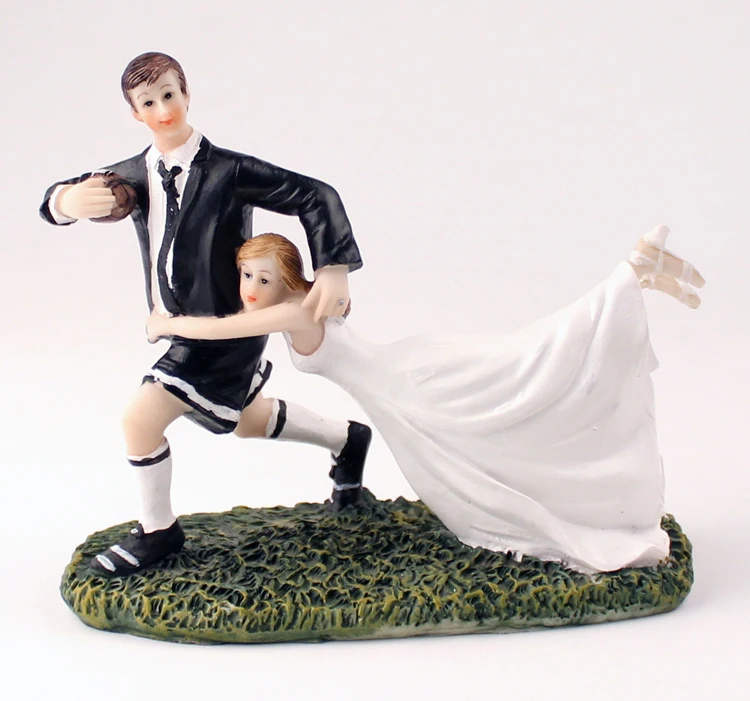 a love match rugby couple figurine A love match rugby couple figurine for those in love with each other and in love with the sport of rugby, this figurine is dynamic and totally entertaining as portrayed by the gravity defying pose, this couple are clearly in the game to win dress your cake and mini cakes with rugby view details. a love match rugby couple figurine A love match rugby couple figurine for those in love with each other and in love with the sport of rugby, this figurine is dynamic and totally entertaining as portrayed by the gravity defying pose, this couple are clearly in the game to win dress your cake and mini cakes with rugby view details.