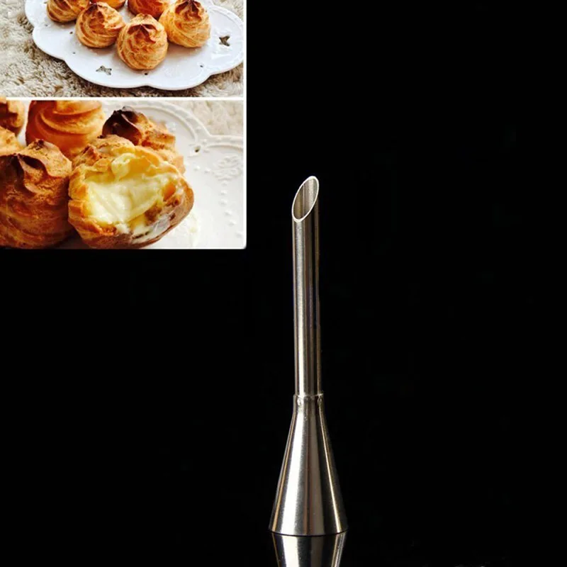 Stainless Steel Cream Puffs Squeeze Flower Mouth Fancy Pastry Baking Tool Bakeware Cake Piping Nozzles
Stainless Steel Cream Puffs Squeeze Flower Mouth Fancy Pastry Baking Tool Bakeware Cake Piping Nozzles