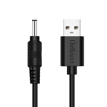 USB to DC charging cable 3.5MM 2M For Hub small fan table lamp audio USB round hole cable for cleansing instrum Luna mini2 5V
USB to DC charging cable 3.5MM 2M For Hub small fan table lamp audio USB round hole cable for cleansing instrum Luna mini2 5V