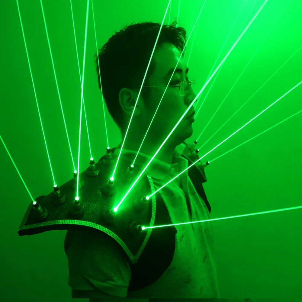 New arrived Green Laser Suit, LED Vest, Luminous Waistcoat 532nm Green Laser Gloves Glasses For Laser Show
New arrived Green Laser Suit, LED Vest, Luminous Waistcoat 532nm Green Laser Gloves Glasses For Laser Show