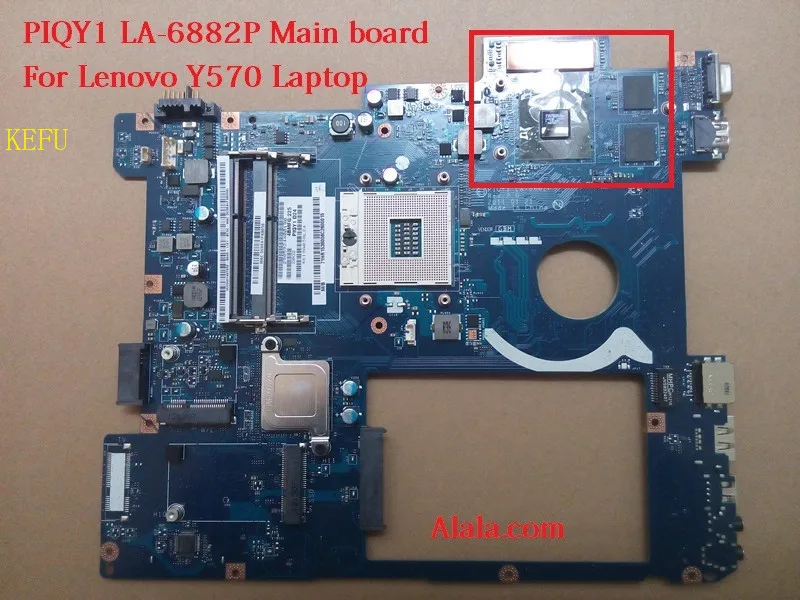 KEFU PIQY1 LA-6882P Main board For Lenovo Y570 Laptop motherboard HM65 DDR3 WITH Video card suit for i7 cpu 100% tested
KEFU PIQY1 LA-6882P Main board For Lenovo Y570 Laptop motherboard HM65 DDR3 WITH Video card suit for i7 cpu 100% tested