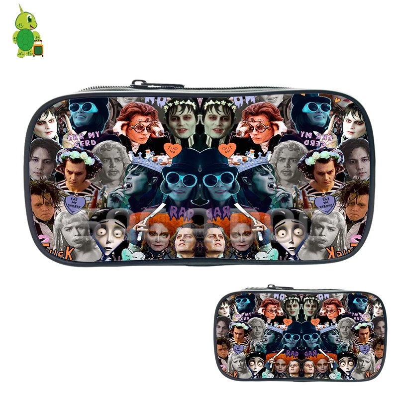 Famous Johnny Depp Tim Burton Characters Collage Cosmetic Bags Boys Girls Children Pencil Case Women Men School Storage Bags
Famous Johnny Depp Tim Burton Characters Collage Cosmetic Bags Boys Girls Children Pencil Case Women Men School Storage Bags