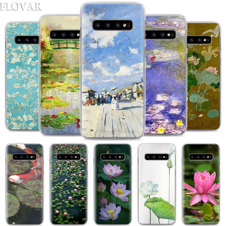Monet Garden Lotus New Phone Case for Samsung Galaxy S10e S10 Plus S7 S8 S9 Plus Note 8 9 M10 M20 M30 Hard Case Coque
Monet Garden Lotus New Phone Case for Samsung Galaxy S10e S10 Plus S7 S8 S9 Plus Note 8 9 M10 M20 M30 Hard Case Coque