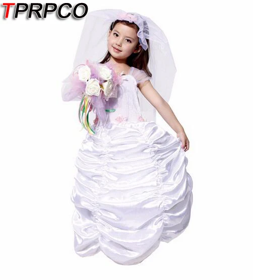 TPRPCO children kids wedding bride costumes for girls fantasy dress halloween carnival costumes N159
TPRPCO children kids wedding bride costumes for girls fantasy dress halloween carnival costumes N159