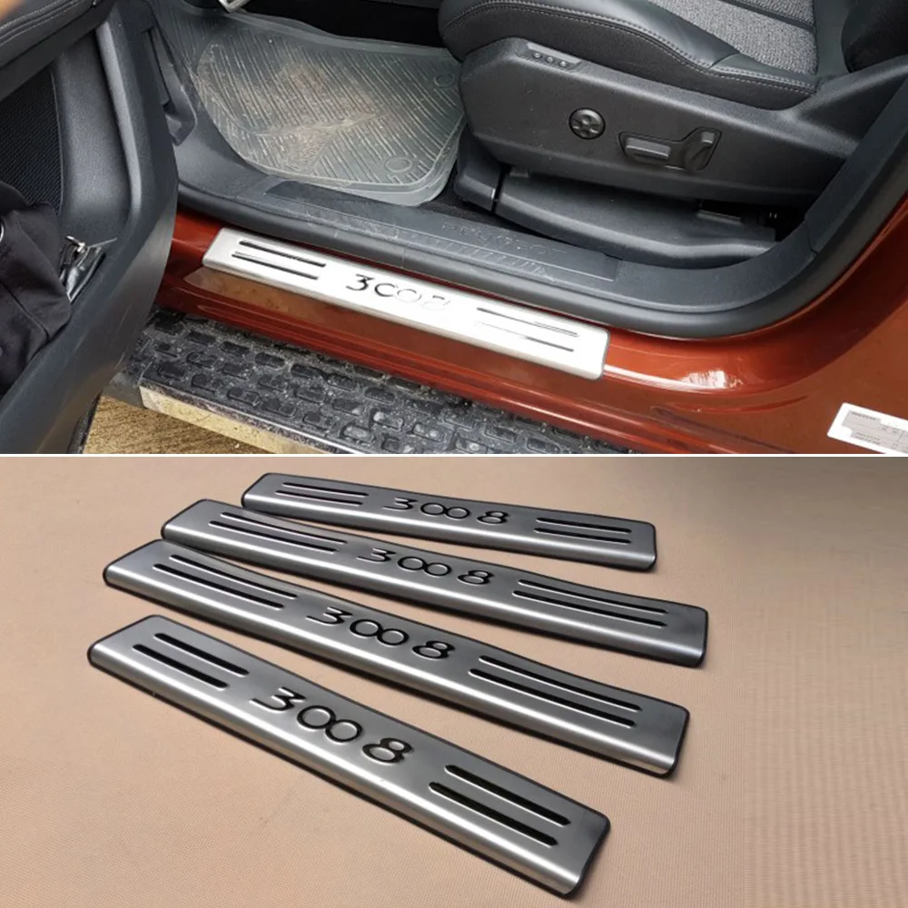 MONTFORD 2010-2014 Year Stainless Steel Outer Door Sill Protector Pedals Scuff Plate Guards Cover Trims 4Pcs For Peugeot 3008
MONTFORD 2010-2014 Year Stainless Steel Outer Door Sill Protector Pedals Scuff Plate Guards Cover Trims 4Pcs For Peugeot 3008