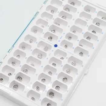 1Box Stainless Steel Children Metal Premature Preformed Tooth Crown Accurate Temporary Crown KIDS Crown
1Box Stainless Steel Children Metal Premature Preformed Tooth Crown Accurate Temporary Crown KIDS Crown