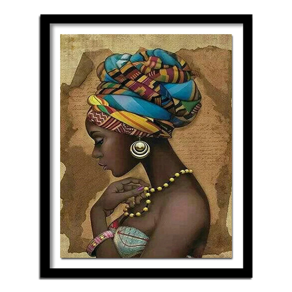 Diamond Embroidery African woman beauty DIY 5D Diamond Painting 3d Cross Stitch kits Needlework Full Rhinestones Home Decoration
Diamond Embroidery African woman beauty DIY 5D Diamond Painting 3d Cross Stitch kits Needlework Full Rhinestones Home Decoration