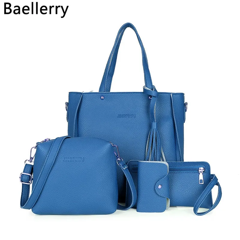 4pcs/set Women Ladies Leather Handbag Shoulder Tote Purse Satchel Messenger Bag Tassels Crossbody bags 8G0065
4pcs/set Women Ladies Leather Handbag Shoulder Tote Purse Satchel Messenger Bag Tassels Crossbody bags 8G0065