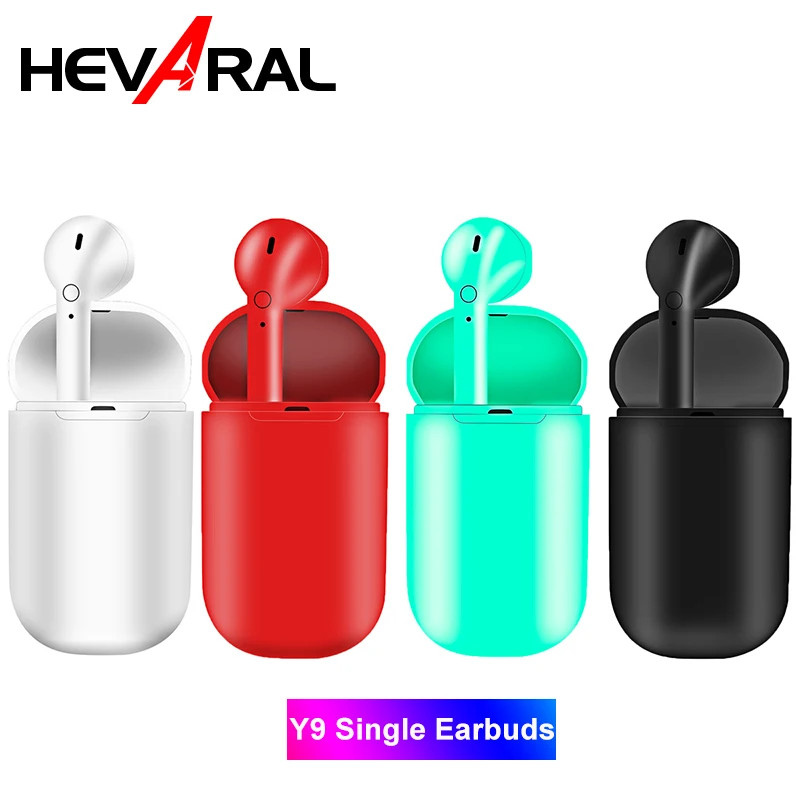 HEVARAL Y9 Single Wireless Bluetooth Earbud i9s Earphone With Charging Case PK i7 Button Control Colorful Headset For Women
HEVARAL Y9 Single Wireless Bluetooth Earbud i9s Earphone With Charging Case PK i7 Button Control Colorful Headset For Women