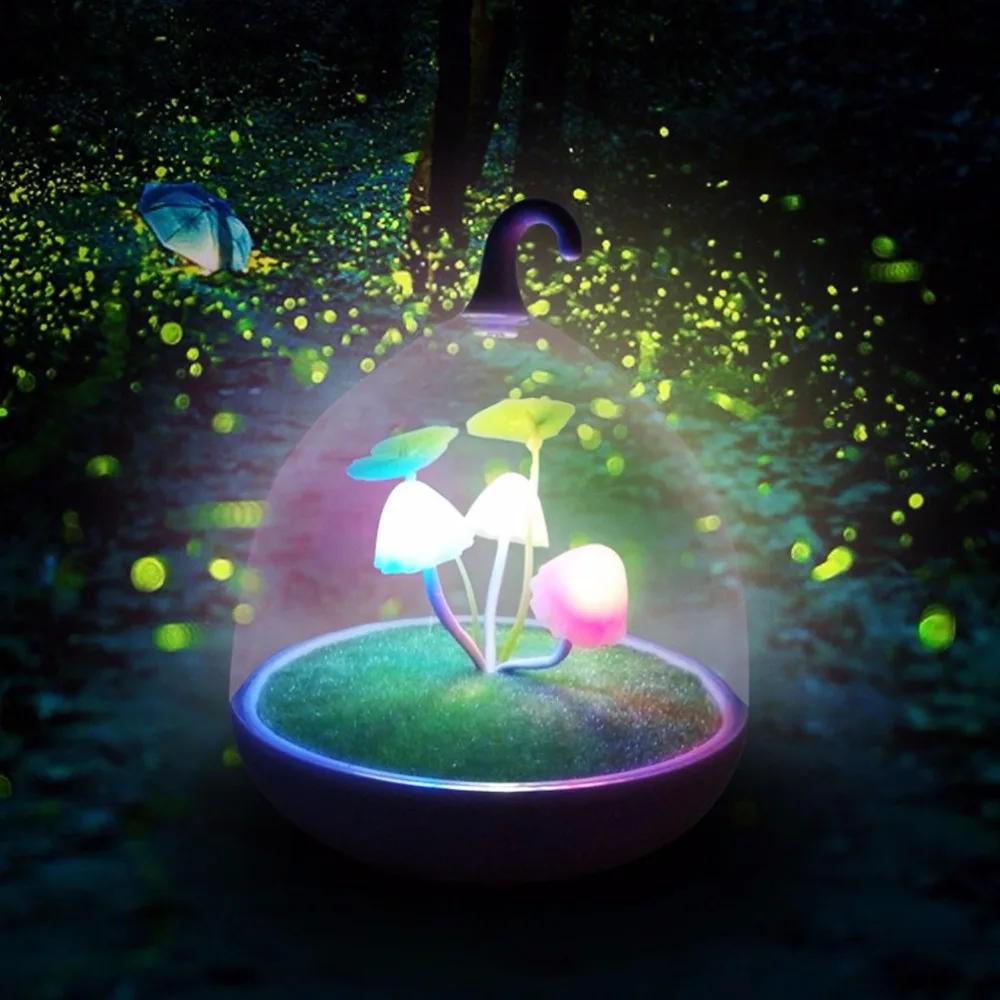 OCDAY Colorful LED Mushroom Lamp Glowing in the dark Touch Sensor Night Lamps Sleeping Ball Light Up Toys For Children Gift 0.5W
OCDAY Colorful LED Mushroom Lamp Glowing in the dark Touch Sensor Night Lamps Sleeping Ball Light Up Toys For Children Gift 0.5W