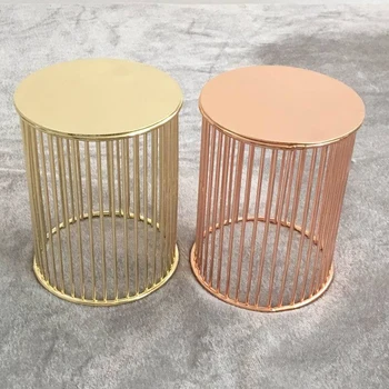 Nordic INS rose gold wrought iron pen holder Golden office storage basket stationery supplies sundries tableware cosmetics stora
Nordic INS rose gold wrought iron pen holder Golden office storage basket stationery supplies sundries tableware cosmetics stora
