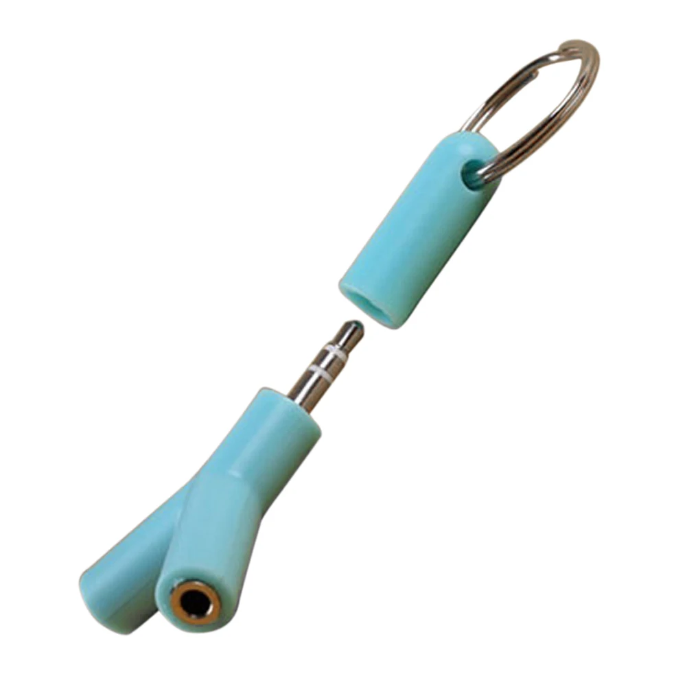 Mini Y Shaped 3.5mm Jack Stereo Audio Headset Splitter Connector Adapter Keyring 7.8cm x 3.6cm
Mini Y Shaped 3.5mm Jack Stereo Audio Headset Splitter Connector Adapter Keyring 7.8cm x 3.6cm