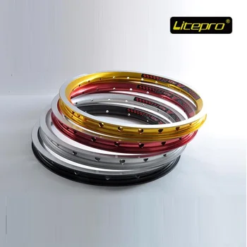 Litepro Bicycle Rim 14inch 254 K-fun V Brake Folding Bike Wheel Rim 16/20/28 Hole Bicycle Refiting Accessories One/pcs
Litepro Bicycle Rim 14inch 254 K-fun V Brake Folding Bike Wheel Rim 16/20/28 Hole Bicycle Refiting Accessories One/pcs