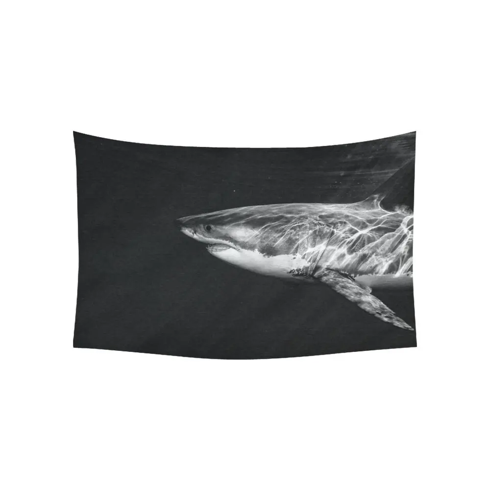 Animal Wall Art Home Decor, Great White Shark while Coming to You Tapestry Wall Hanging Art Sets
Animal Wall Art Home Decor, Great White Shark while Coming to You Tapestry Wall Hanging Art Sets