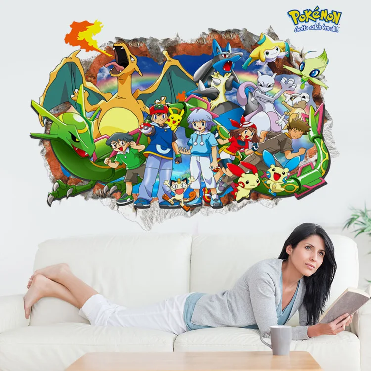 The new pokemon LV2205 decorative painting pokemon wall stickers 3d 3d wall stickers
The new pokemon LV2205 decorative painting pokemon wall stickers 3d 3d wall stickers