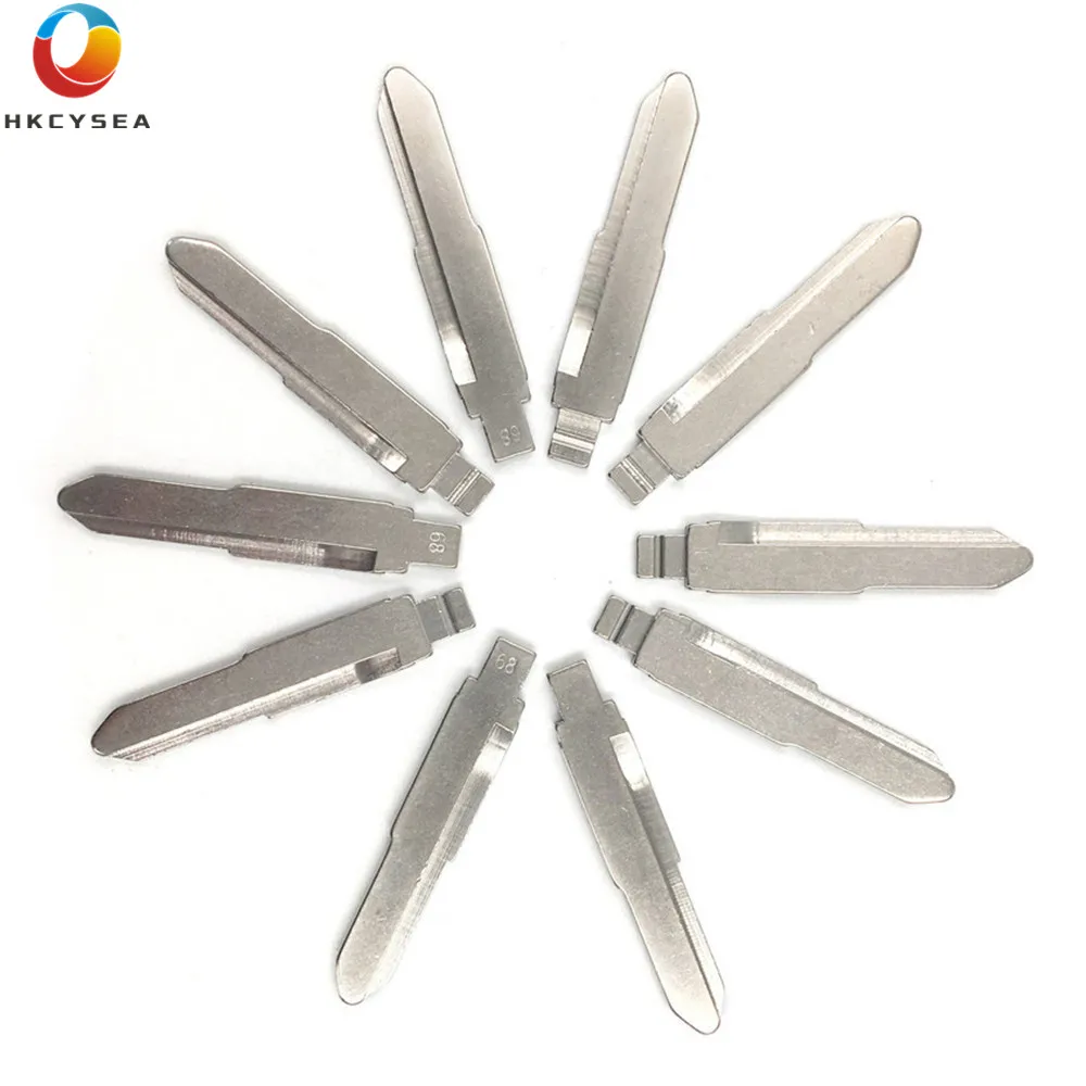 HKCYSEA 10 pcs/lot Metal Blank Uncut Flip KD VVDI Remote Key Blade Type #68 for Lioncel V3 NO. 68 Blade
HKCYSEA 10 pcs/lot Metal Blank Uncut Flip KD VVDI Remote Key Blade Type #68 for Lioncel V3 NO. 68 Blade