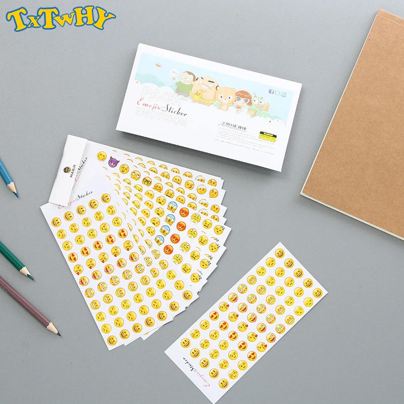 12 Sheets cute Emoji Smile Face Diary Stickers Posted It Kawaii Planner Memo Scrapbooking Sticker Stationery Child Toy Stickers
12 Sheets cute Emoji Smile Face Diary Stickers Posted It Kawaii Planner Memo Scrapbooking Sticker Stationery Child Toy Stickers