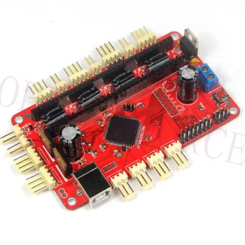 

3D Printer Teensylu V0.8 Board Hi3D RepRap Prusa Mendel Printer Driver Board/main board with Manual Free Shipping