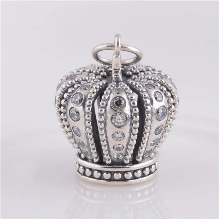 S925 Sterling Silver Screw Thread Crown pendant charms beads Fit Original Brand Charms Bracelet jewelry LW263
S925 Sterling Silver Screw Thread Crown pendant charms beads Fit Original Brand Charms Bracelet jewelry LW263