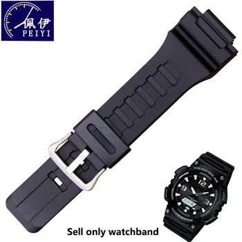 Replacement Silicone Watchband 18mm Black Soft and Waterproof Rubber Strap For AQ-S800/AQ-S810 Men's Bracelet
Replacement Silicone Watchband 18mm Black Soft and Waterproof Rubber Strap For AQ-S800/AQ-S810 Men's Bracelet