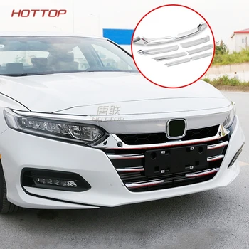 Topunion car body protection detector ABS Chrome trim Front up Grid Grill Grille panel For Honda Accord Sedan 10th 2018 2019
Topunion car body protection detector ABS Chrome trim Front up Grid Grill Grille panel For Honda Accord Sedan 10th 2018 2019