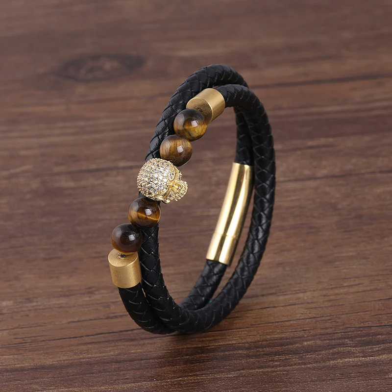 New stainless steel bracelet tiger eye stone beads bracelet natural lava stone Beads stainless steel bracelet Men Women Jewelry
New stainless steel bracelet tiger eye stone beads bracelet natural lava stone Beads stainless steel bracelet Men Women Jewelry