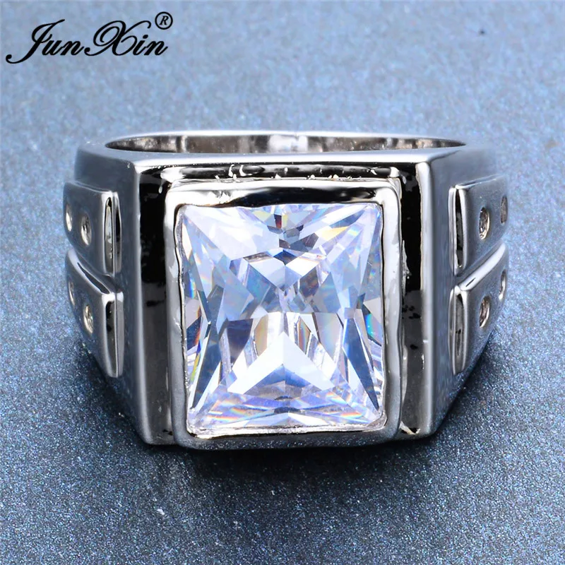 Simple Style Male Female 925 Silver Finger Ring Blue White Zircon Stone Ring Promise Love Engagement Rings For Men And Women
Simple Style Male Female 925 Silver Finger Ring Blue White Zircon Stone Ring Promise Love Engagement Rings For Men And Women