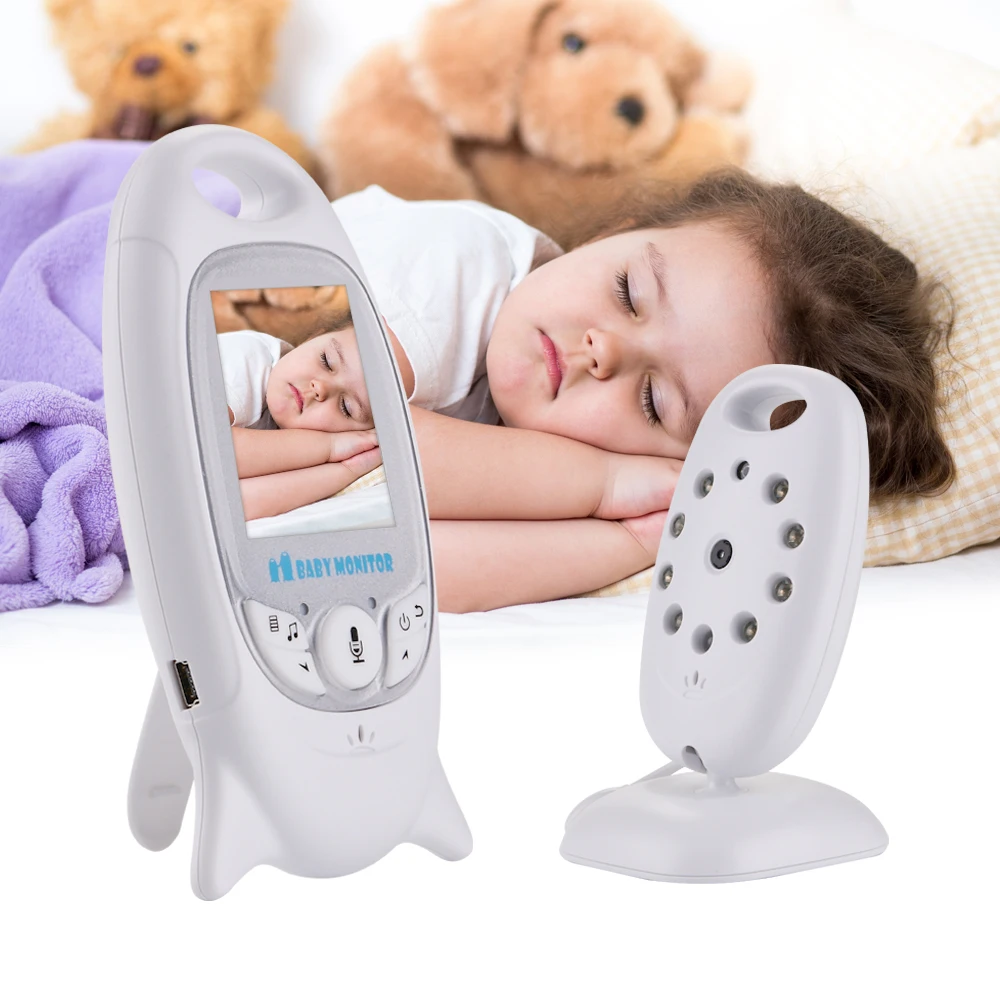 VB601 Mini Video Baby Monitor 2 Way Talk Night Vision Camera 2'' LCD Babysitter Night Vision Temperature Security 8 Lullabies
VB601 Mini Video Baby Monitor 2 Way Talk Night Vision Camera 2'' LCD Babysitter Night Vision Temperature Security 8 Lullabies