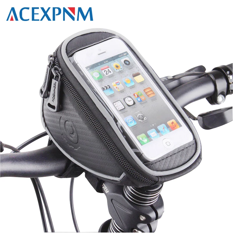 ACEXPNM Bicycle Front Frame Handlebar Bag Pouch For 5" Inch Cellphone Bike Phone Bag Touch Screen Cycling Equipment Accessories
ACEXPNM Bicycle Front Frame Handlebar Bag Pouch For 5" Inch Cellphone Bike Phone Bag Touch Screen Cycling Equipment Accessories