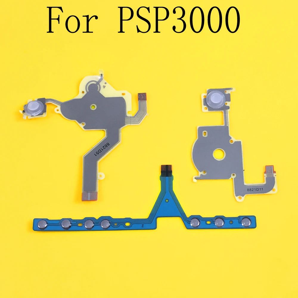 For PSP 3000 Left Right Button Function Buttons Start Home Volume PCB Circuit Keypad Flex Cable Full Set For PSP3000, 30pcs
For PSP 3000 Left Right Button Function Buttons Start Home Volume PCB Circuit Keypad Flex Cable Full Set For PSP3000, 30pcs