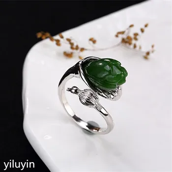 KJJEAXCMY boutique jewelry S925 Sterling Silver Antique mosaic and Tian Bi Lan Hua magpie lady's silver ring finger ring
KJJEAXCMY boutique jewelry S925 Sterling Silver Antique mosaic and Tian Bi Lan Hua magpie lady's silver ring finger ring