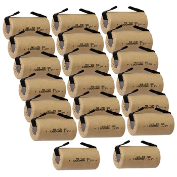 20 pcs SC batteries 1300mah 1.2v subc nicd battery replacement for power tool for emergency light real capacity fast delivery
20 pcs SC batteries 1300mah 1.2v subc nicd battery replacement for power tool for emergency light real capacity fast delivery