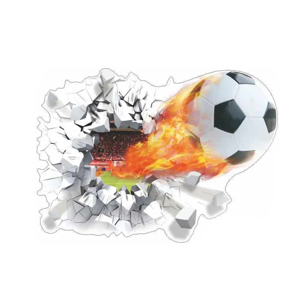 1 Pcs Personalised Blasting Football Soccer Ball Wall Art Stickers Wall Decal for Decoration Non-toxic Environmental Protection
1 Pcs Personalised Blasting Football Soccer Ball Wall Art Stickers Wall Decal for Decoration Non-toxic Environmental Protection