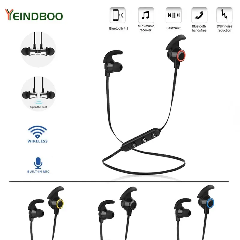 YEINDBOO Wireless Bluetooth Earphone Sports Running Wireless Headset Active Noise Cancelling Headset Phone Bluetooth Earphone
YEINDBOO Wireless Bluetooth Earphone Sports Running Wireless Headset Active Noise Cancelling Headset Phone Bluetooth Earphone