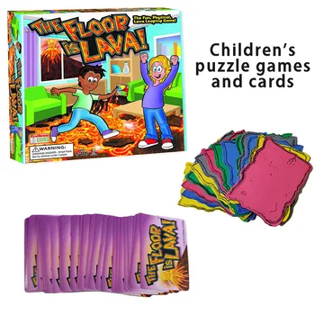 The Floor is Lava Family Interactive Fun Board Game for Kids Adults Colored Foam Mat Cards Game Card Children's educational toys
The Floor is Lava Family Interactive Fun Board Game for Kids Adults Colored Foam Mat Cards Game Card Children's educational toys