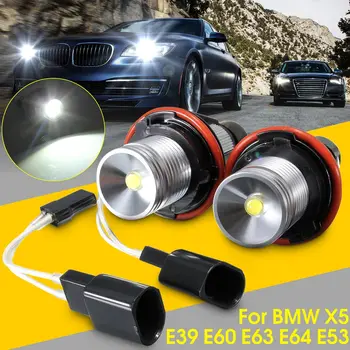 New 1Pair 10W Angel Eyes White LED Halo Ring Light Bulbs for BMW E39 E53 E60 E63 E64 E65
New 1Pair 10W Angel Eyes White LED Halo Ring Light Bulbs for BMW E39 E53 E60 E63 E64 E65