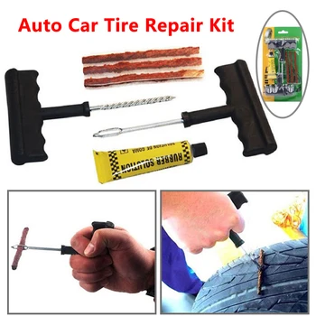 6pcs/set Professional Auto Car Tire Repair Kit Car Bicycle Truck Tubeless Tire Tyre Puncture Plug Repair Tool Car Accessories
6pcs/set Professional Auto Car Tire Repair Kit Car Bicycle Truck Tubeless Tire Tyre Puncture Plug Repair Tool Car Accessories