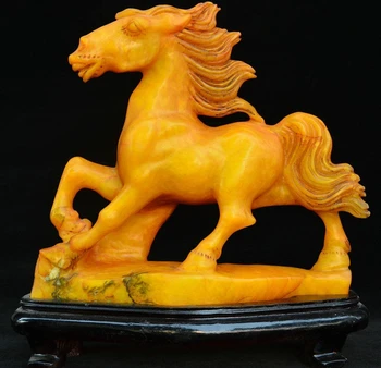10' China Shoushan Stone Hand-Carved Fengshui 12 Zodiac Year Horse Wealth Statue
10' China Shoushan Stone Hand-Carved Fengshui 12 Zodiac Year Horse Wealth Statue