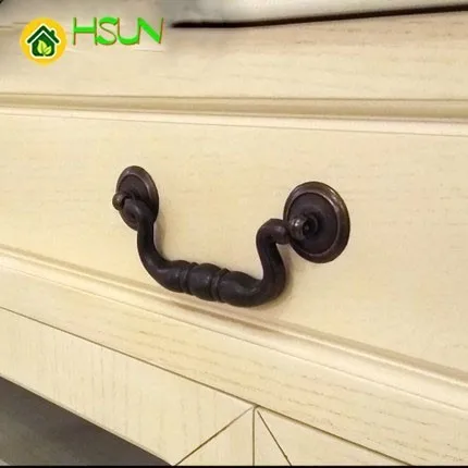3.9'' Antique Black Retro Dresser Handles Drawer Drop Pull Handles / Kitchen Cabinet Door Handle Pull Furniture Hardware 100mm
3.9'' Antique Black Retro Dresser Handles Drawer Drop Pull Handles / Kitchen Cabinet Door Handle Pull Furniture Hardware 100mm