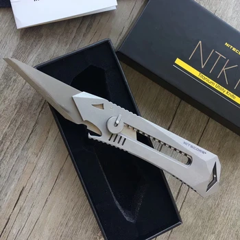 NITECORE NTK10 Titanium Multi-Functional Knife Outdoor Self-defense Retractable Bottle Opener EDC Tools
NITECORE NTK10 Titanium Multi-Functional Knife Outdoor Self-defense Retractable Bottle Opener EDC Tools