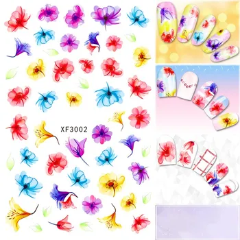 waterproof Water Transfer Nails Art Sticker fashion lovely 3D flower design lady women manicure tools Nail Wraps Decals XF3002
waterproof Water Transfer Nails Art Sticker fashion lovely 3D flower design lady women manicure tools Nail Wraps Decals XF3002