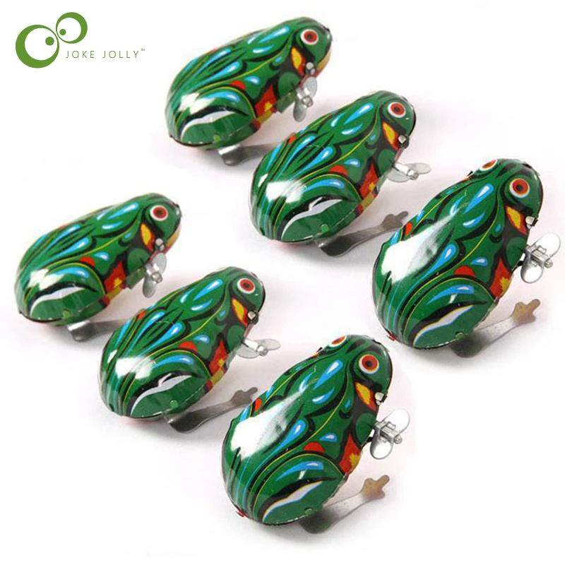 Retro Jumping Frog Tin Toys Metal Clockwork Wind Up Toys Vintage Classic Educational Vintage Jumping Frog Gift For Children WYQ
Retro Jumping Frog Tin Toys Metal Clockwork Wind Up Toys Vintage Classic Educational Vintage Jumping Frog Gift For Children WYQ