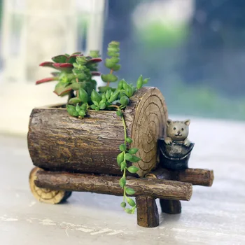 Cartoon Style Creative Stump Style Flower Pot Resin Tree Imitation Garden Planter Mini Succulent Yard Pots Balcony Decoration
Cartoon Style Creative Stump Style Flower Pot Resin Tree Imitation Garden Planter Mini Succulent Yard Pots Balcony Decoration